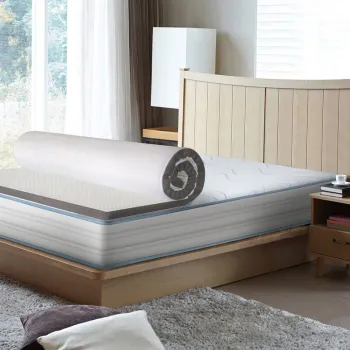 Topper saltea Diamond Luxury, H 8 cm spuma memory, 180x200 cm imagine