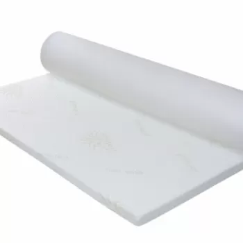 Topper saltea Green Future, Aloe Vera 7 zone de confort 120x200 cm, 5 cm imagine