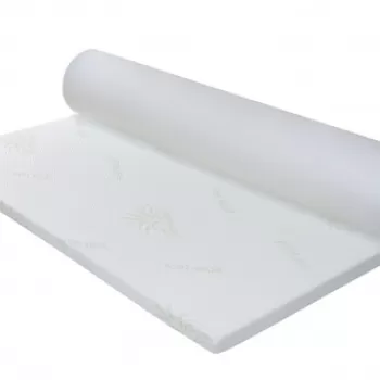 Topper saltea Green Future, Aloe Vera 7 zone de confort 160x200 cm imagine