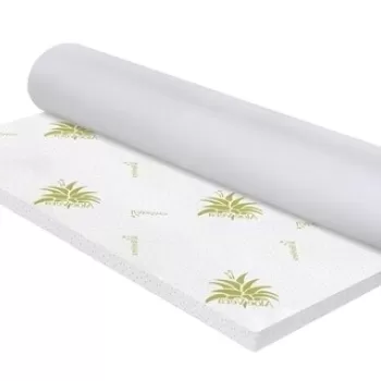 Topper saltea Green Future Aloe Vera Free Air Memory 90x200 cm imagine