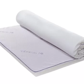 Topper saltea Green Future, Lavanda Therapy Memory 7 zone de confort 120x200 cm, 5 cm imagine