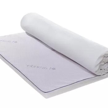 Topper saltea Green Future, Lavanda Therapy Memory 7 zone de confort 90x200 cm, 5 cm imagine