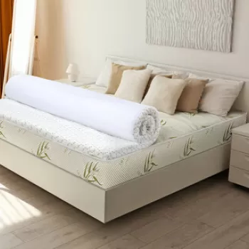 Topper saltea Viva Memory Dual Confort 160x200 cm, H 6 cm imagine