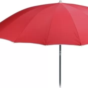 Umbrela pentru plaja Red, O240 cm, rosu imagine