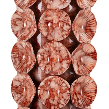 Vaza decorativa Drop, Mauro Ferretti, 12.5x12.5x24 cm, fier, galben imagine
