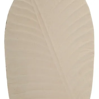 Vaza decorativa Dune High, Mauro Ferretti, 26x11x41 cm, fier, crem imagine