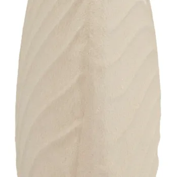 Vaza decorativa Dune, Mauro Ferretti, 32.5x32.5 cm, fier, crem imagine
