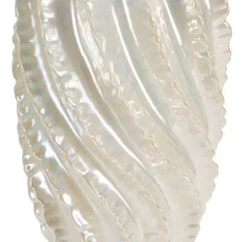 Vaza decorativa Perly High, Mauro Ferretti, 30x48 cm, ceramica, perla imagine