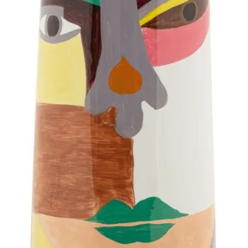 Vaza decorativa Piccassy High, Mauro Ferretti, 15x40 cm, ceramica, multicolor imagine