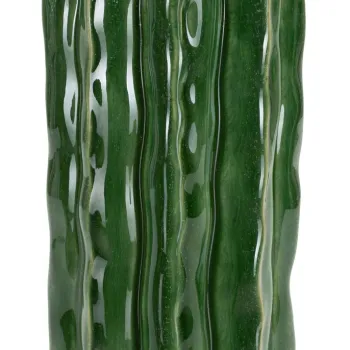 Vaza decorativa Tall Cactus, Mauro Ferretti, 11.5x23.5 cm, ceramica, verde imagine