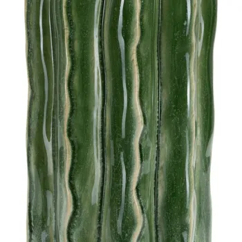 Vaza decorativa Tall Cactus, Mauro Ferretti, 12x31.5 cm, ceramica, verde imagine