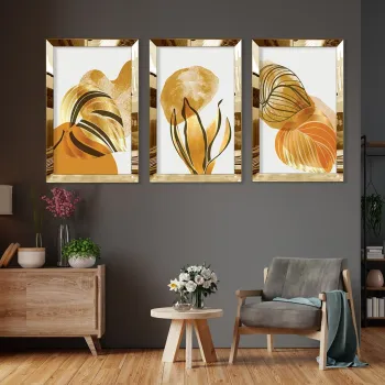 Vopsea decorativa MDF-Plexiglas (3 Pieces), Huhu399, Rama: 100% plexiglas , Multicolor imagine