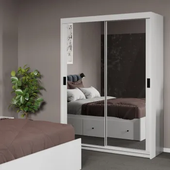 Dressing / Dulap dormitor cu Oglinda 138 - Karin imagine