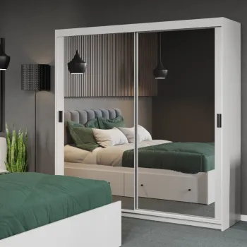 Dressing / Dulap dormitor cu Oglinda 184 - Karin imagine