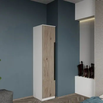 Dulap dormitor 1 usa San Remo 41 x 192,5 cm - Dallas imagine