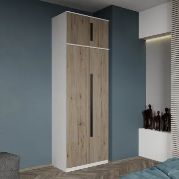 Dulap dormitor 2 usi San Remo 83 x 240,3 cm - Dallas imagine