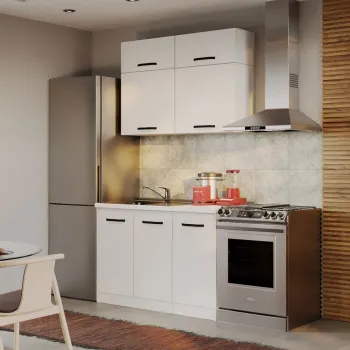 Mobila Bucatarie Fog Alba - 11 - 120 cm imagine