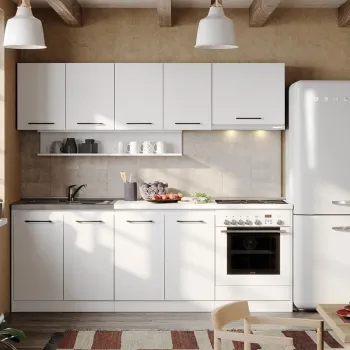 Mobila Bucatarie Rita Alba - 22 - 220 cm imagine