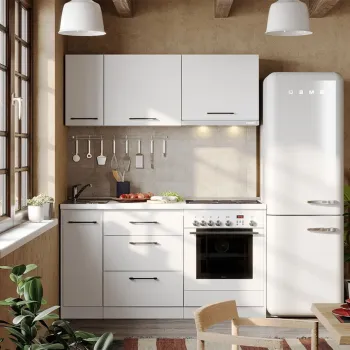 Mobila Bucatarie Rita Alba - 3 - 150 cm imagine