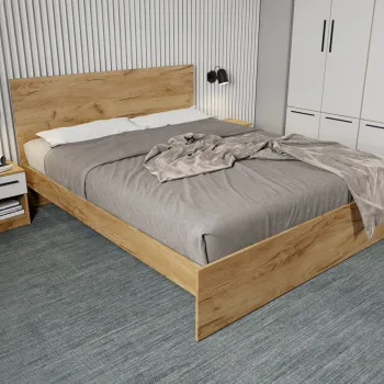 Pat Stejar Auriu - Madrid 140x200 Fara sertare imagine