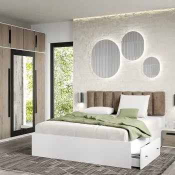 Set dormitor San Remo fara comoda - Dallas - C11 imagine