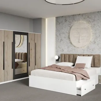 Set dormitor San Remo fara comoda - Dallas - C44 imagine