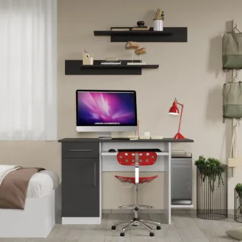 Birou Mihai Gri / Alb imagine