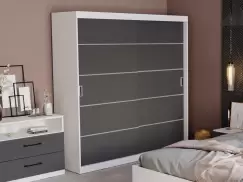 Dulap Avangard 184 usi gri imagine