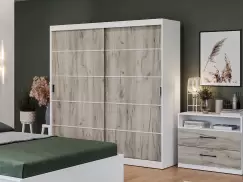 Dulap Forest 184 usi stejar k02 imagine