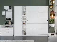 Dulap Nordis 210 usi albe imagine