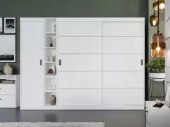 Dulap Nordis 256 usi albe imagine