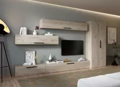 Living Pati 001 - Mobila Sufragerie Stejar imagine