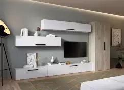 Living Pati 002 - Mobila Sufragerie Alba imagine