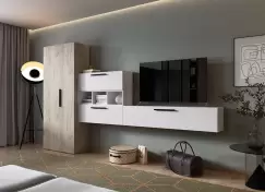 Living Pati 006 - Mobila Sufragerie Alba imagine