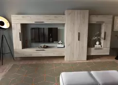 Living Pati 007 - Mobila Sufragerie Stejar imagine