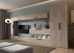 Living Pati 010 - Mobila Sufragerie Stejar imagine