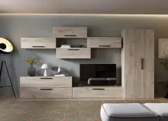 Living Pati 013 - Mobila Sufragerie Stejar imagine