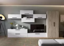 Living Pati 014 - Mobila Sufragerie Alba imagine