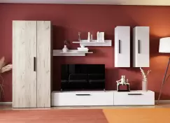 Living Pati 020 - Mobila Sufragerie Alba imagine