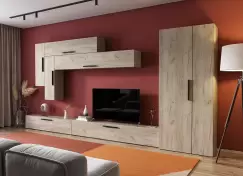 Living Pati 028 - Mobila Sufragerie Stejar imagine