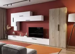 Living Pati 030 - Mobila Sufragerie Alba imagine