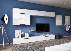 Living Pati 033 - Mobila Sufragerie Alba imagine