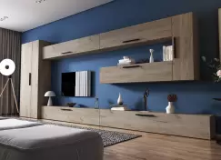 Living Pati 040 - Mobila Sufragerie Stejar imagine