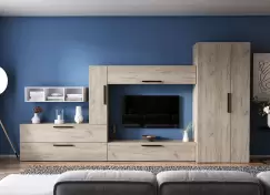 Living Pati 043 - Mobila Sufragerie Stejar imagine