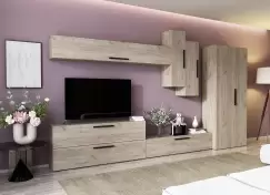 Living Pati 046 - Mobila Sufragerie Stejar imagine