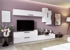 Living Pati 048 - Mobila Sufragerie Alba imagine