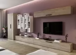 Living Pati 049 - Mobila Sufragerie Stejar imagine