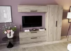 Living Pati 052 - Mobila Sufragerie Stejar imagine