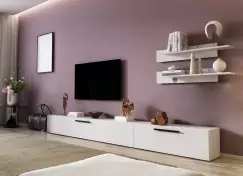 Living Pati 060 - Mobila Sufragerie Alba imagine