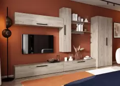 Living Pati 061 - Mobila Sufragerie Stejar imagine